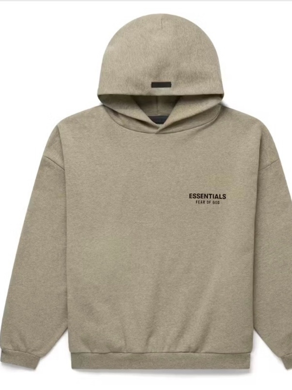 NWT ESSENTIALS Dark Oatmeal Color Hoodie